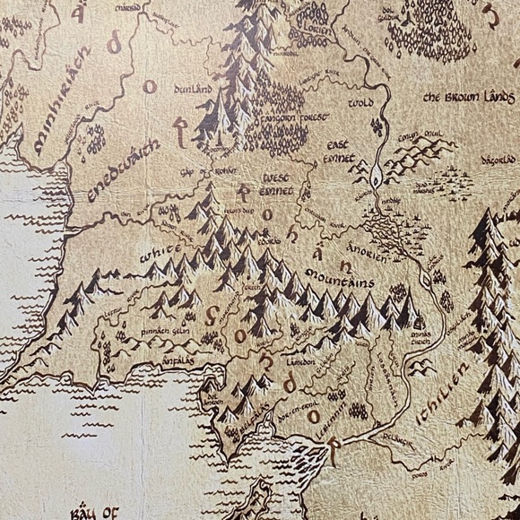 Middle Earth Lord of the Rings Poster - Thick Poster Unframed Art 16x20 - Picture 6 of 17